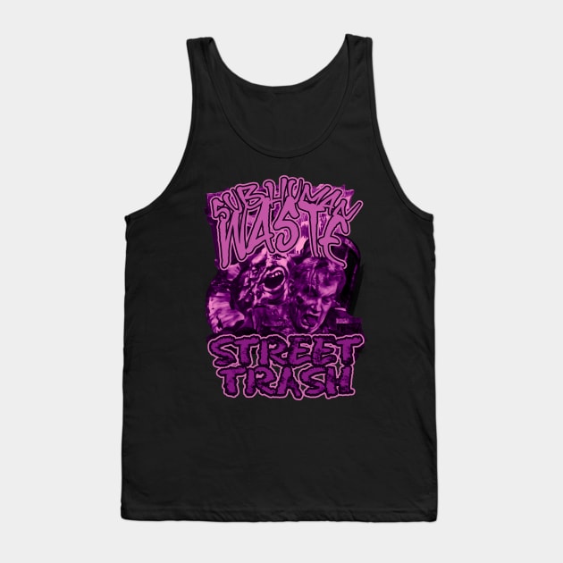 Subhuman Waste ( Version 2) Tank Top by The Dark Vestiary